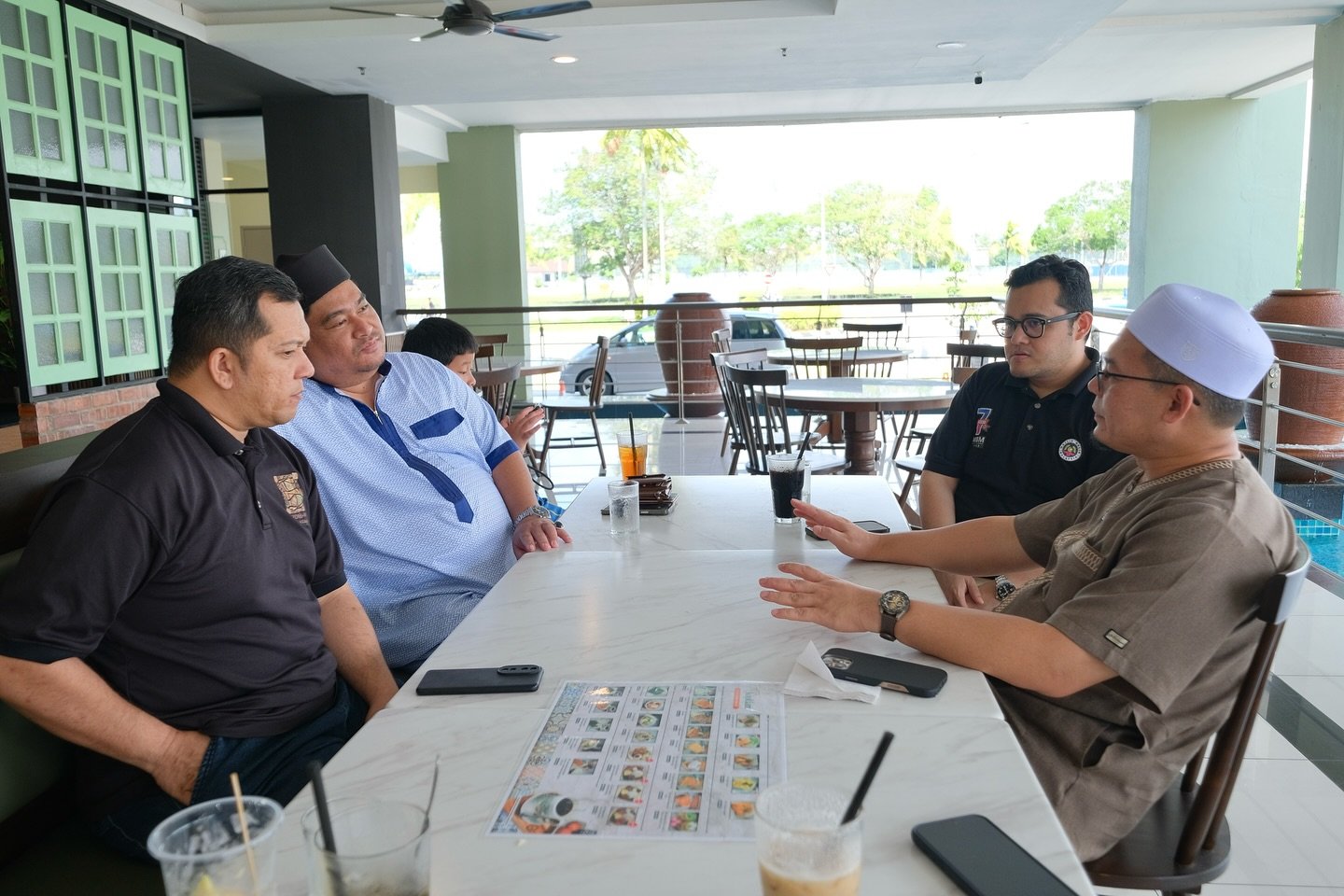 Kunjung hormat MBM-MBNT bersama YB Exco Belia dan Sukan Negeri Terengganu