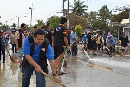 Misi Bantuan Selepas Banjir Bangkok Thailand, MBM Sahut Cabaran YB Menteri Belia dan Sukan