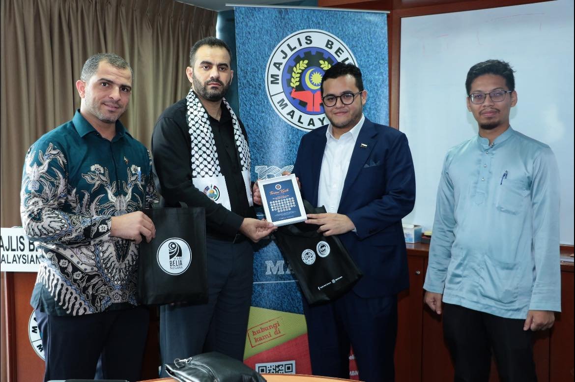 MBM Terima Kunjungan wakil Palestinian Cultural Organization Malaysia (PCOM)