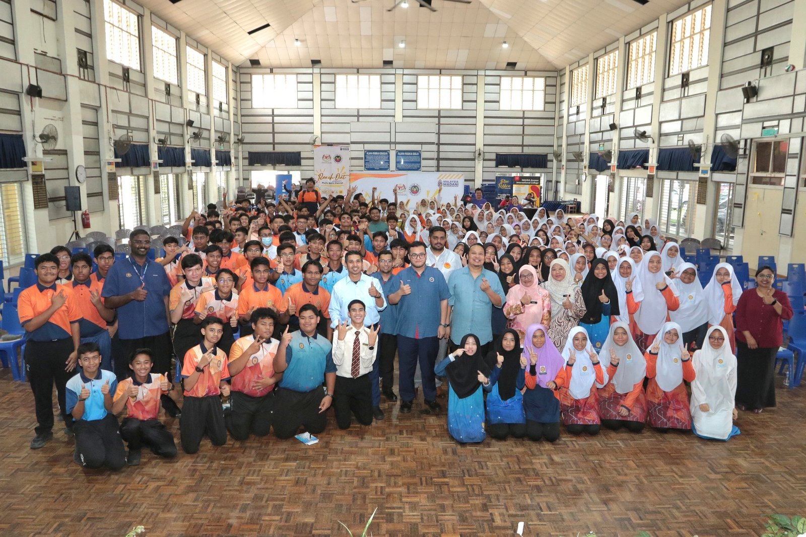 Program Reach Out terakhir Zon Tengah Bersama pelajar-pelajar SMK Putrajaya Presint 11