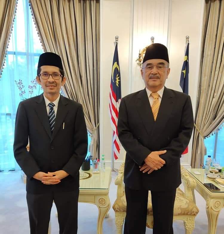 Kunjung hormat MBM kepada TYT Yang di-Pertua Negeri Melaka yang baharu